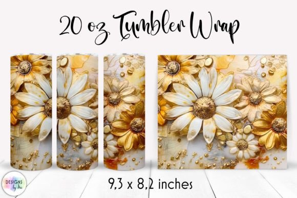 Alcohol Ink Tumbler Wrap Graphics