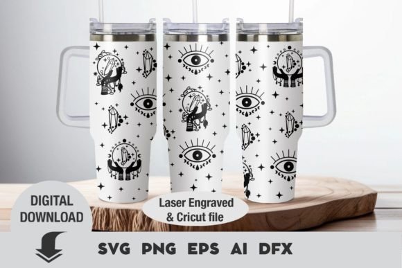 Boho Tumbler Graphics for Crafts