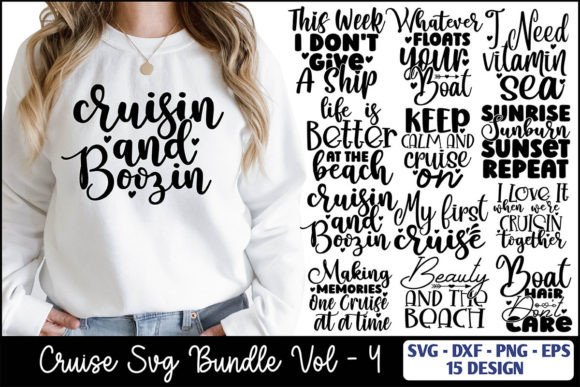 Cruise SVG Bundle Vol-4: Graphics for T-Shirt Designs