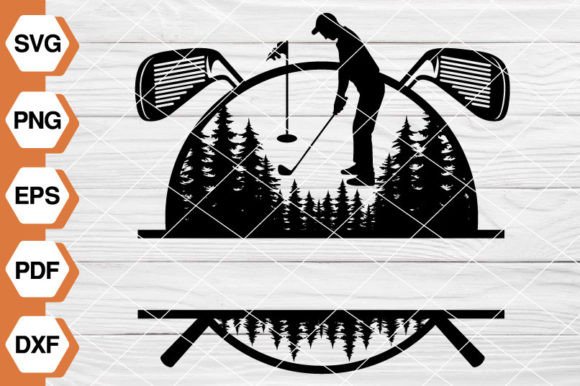 Golfing SVG EP-117: Graphics & Illustrations for Brand-Forward Marketing