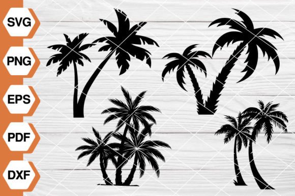 Palm Trees SVG EP-82: Graphics & Illustrations for Warm, Authentic Branding